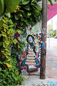Jimmy Hendrix in Wynwood
